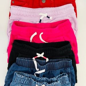Girl’s Shorts - Lot of 6 Pair